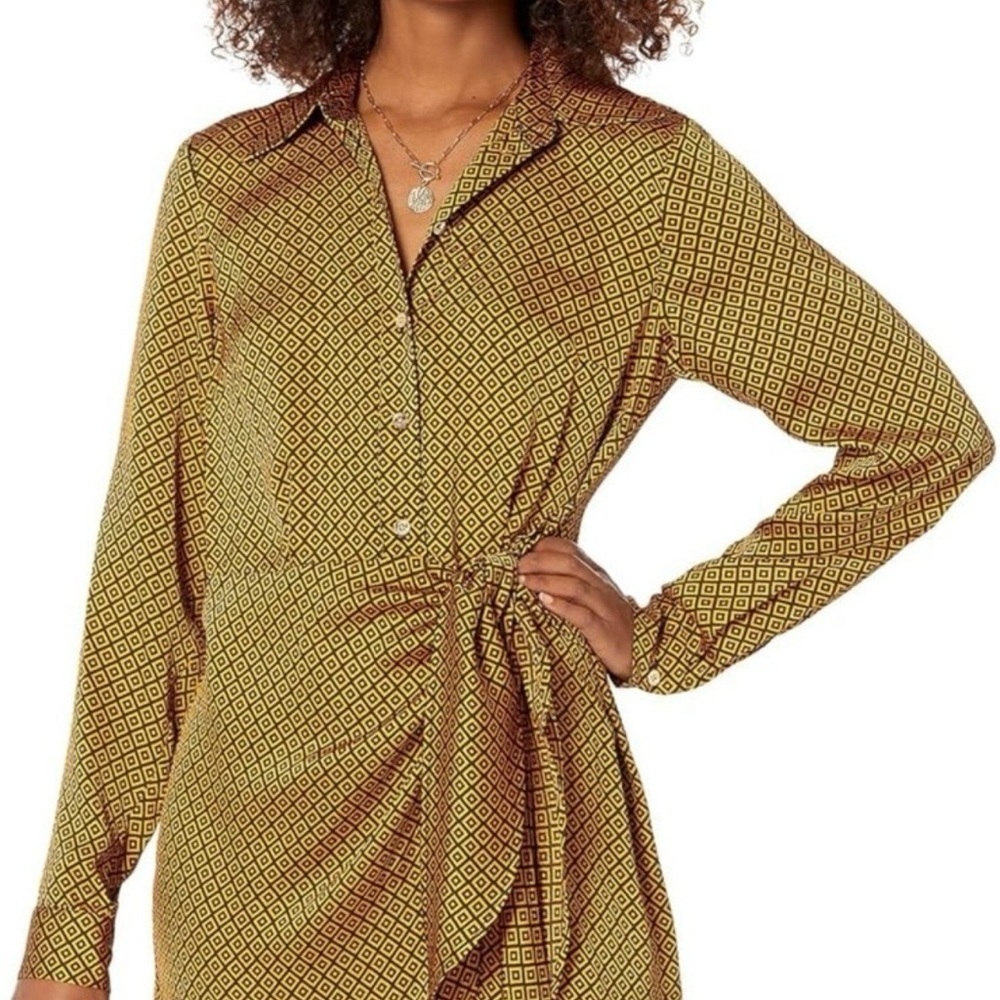 Michael Kors Button-Down Tie Dress
Sz M